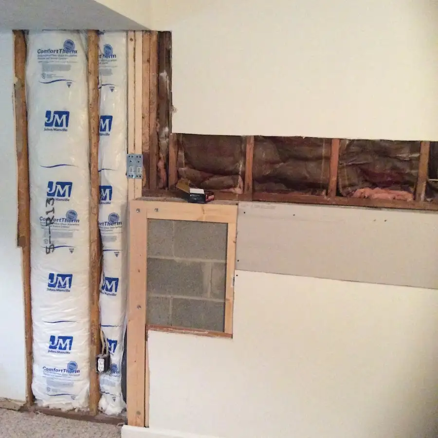 Wall insulation replacement during Basement Flood Cleanup in Sierra Vista Southeast